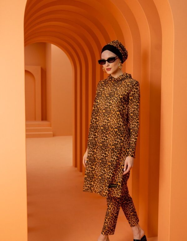 CLASSIC LEOPARD TESETTÜR MAYO TAKIM