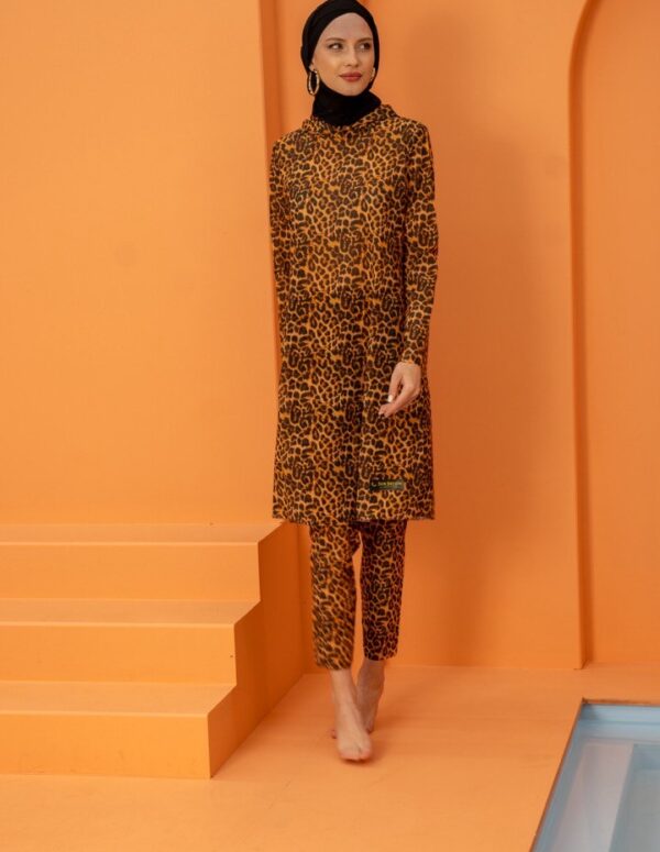 CLASSIC LEOPARD TESETTÜR MAYO TAKIM - 2