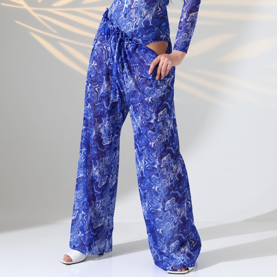 BLUE PANTOLON PAREO
